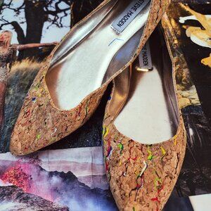 Steve Madden Haanna Cork Flats